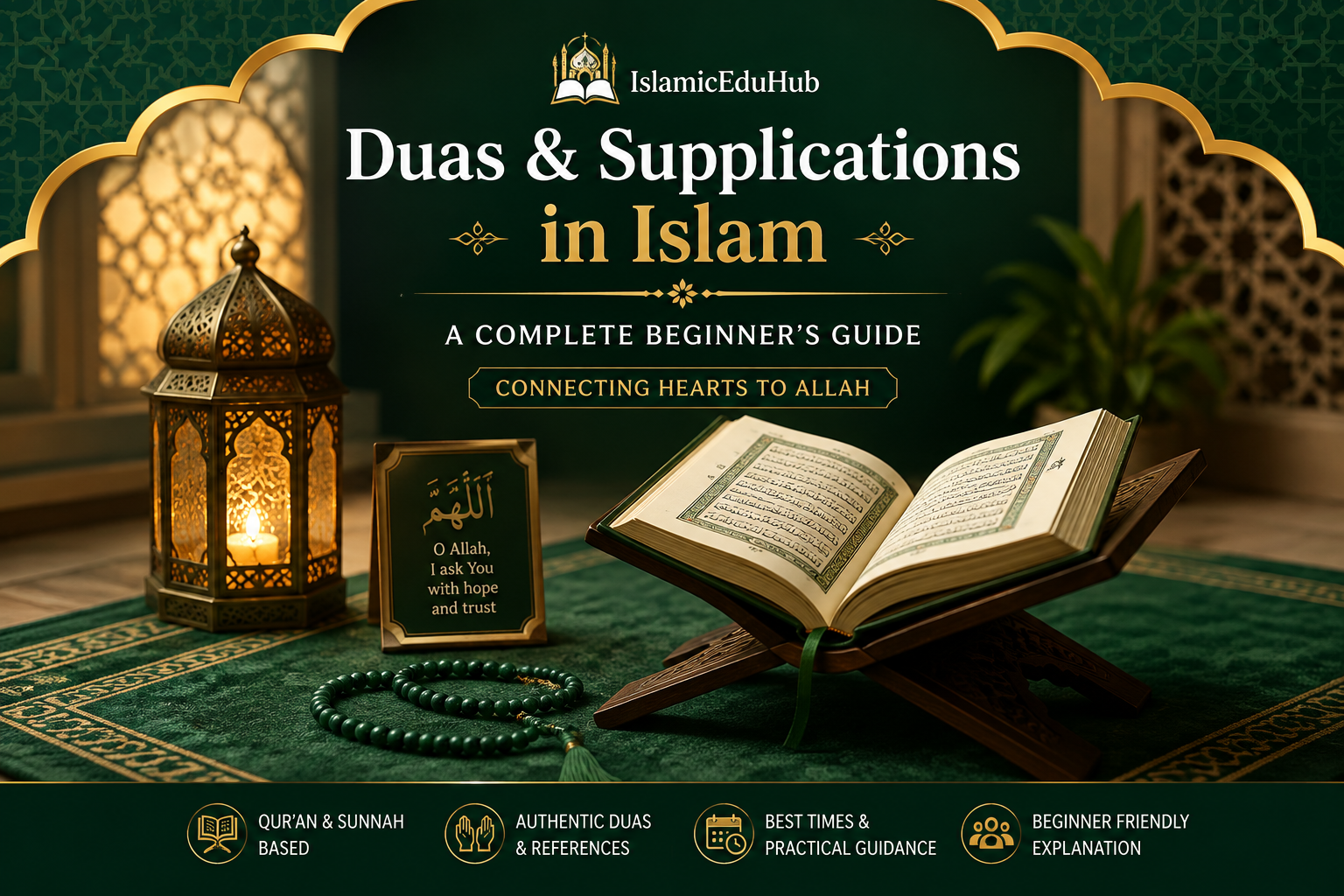 Read more about the article 7 Powerful Duas and Supplications in Islam: Beginner’s Guide