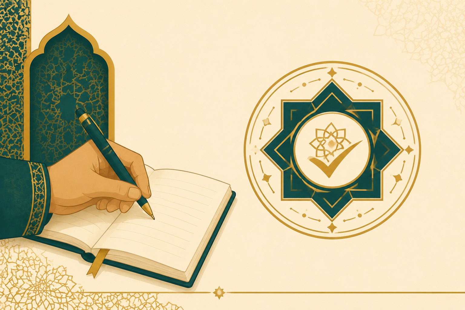 Student using the hadith reference finder to search a topic and view a fully cited hadith reference with narrator and grade