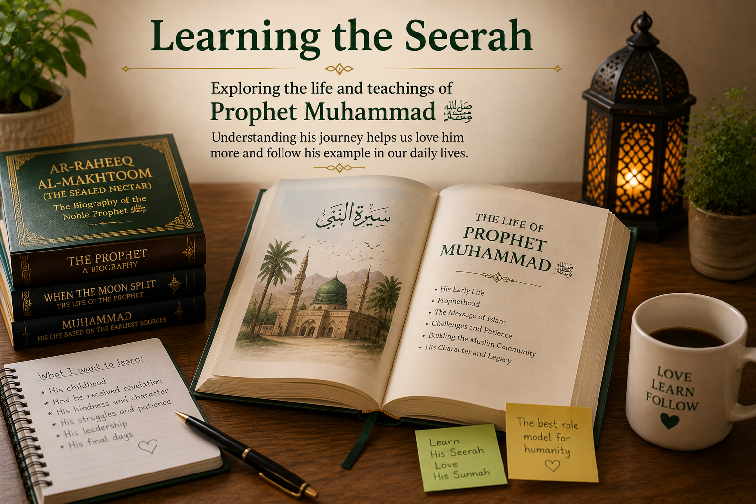 Seerah — the life of Prophet Muhammad ﷺ for beginners