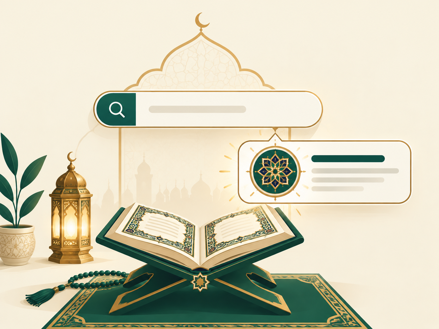 Surah Number Finder search box showing results for a Quran surah lookup